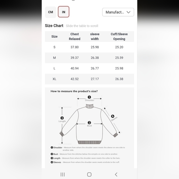 BOHO Flare Sleeve Bi-Color Knit Sweater Top Ivory Gray 😍 NEW! - Picture 4 of 4